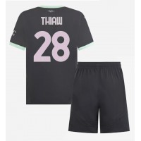 AC Milan Malick Thiaw #28 Tredje Dräkt Barn 2024-25 Kortärmad (+ Korta byxor)